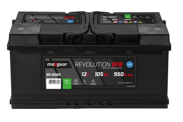 Starterbatterie 12 V 105 Ah MAXGEAR 85-0060
