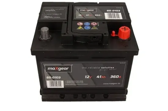 Starterbatterie 12 V 41 Ah MAXGEAR 541400036 D722 Bild Starterbatterie 12 V 41 Ah MAXGEAR 541400036 D722