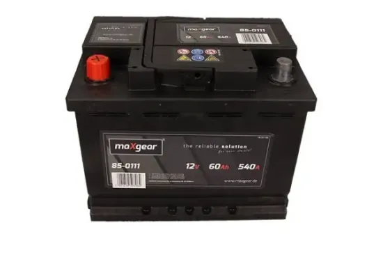 Starterbatterie 12 V 60 Ah MAXGEAR 560127054 D722 Bild Starterbatterie 12 V 60 Ah MAXGEAR 560127054 D722