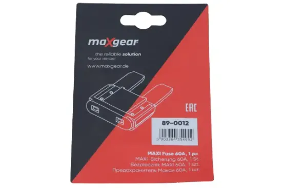Sicherung MAXGEAR 89-0012 Bild Sicherung MAXGEAR 89-0012