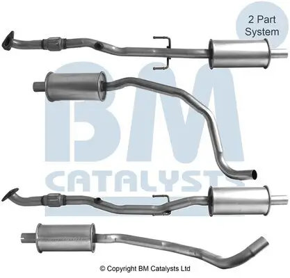 Abgasrohr BM CATALYSTS BM50970