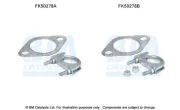 Montagesatz, Abgasrohr BM CATALYSTS FK50278