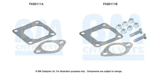 Montagesatz, Katalysator BM CATALYSTS FK80111 Bild Montagesatz, Katalysator BM CATALYSTS FK80111