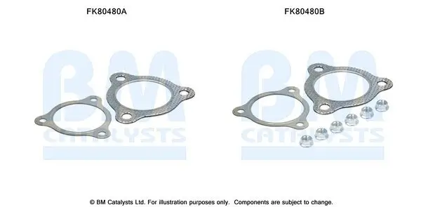 Montagesatz, Katalysator BM CATALYSTS FK80480