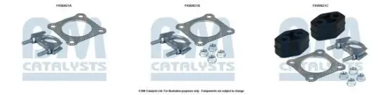 Montagesatz, Katalysator BM CATALYSTS FK90821 Bild Montagesatz, Katalysator BM CATALYSTS FK90821