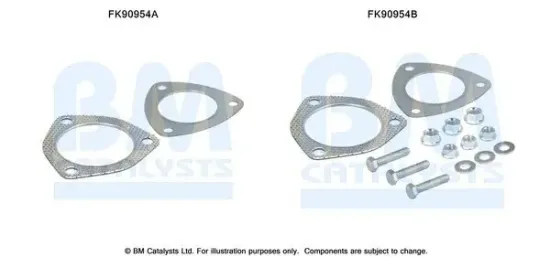 Montagesatz, Katalysator BM CATALYSTS FK90954 Bild Montagesatz, Katalysator BM CATALYSTS FK90954