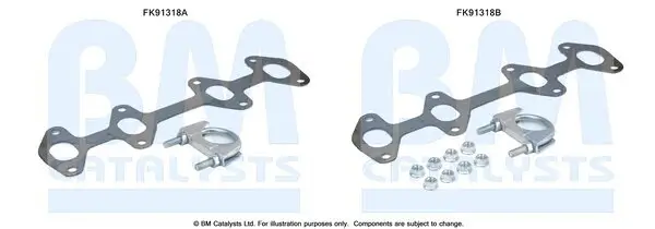 Montagesatz, Katalysator BM CATALYSTS FK91318