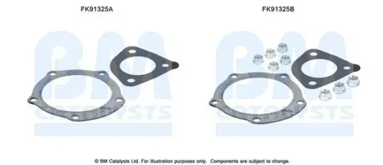 Montagesatz, Katalysator BM CATALYSTS FK91325 Bild Montagesatz, Katalysator BM CATALYSTS FK91325