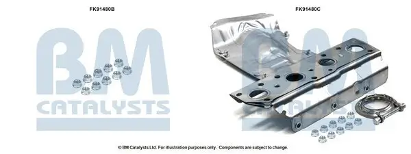 Montagesatz, Katalysator BM CATALYSTS FK91480