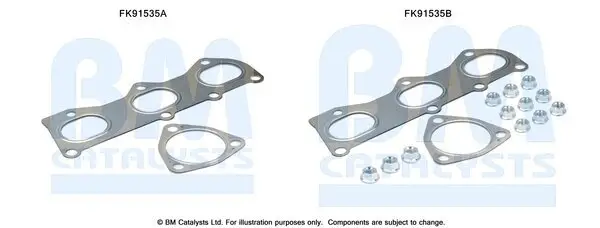 Montagesatz, Katalysator BM CATALYSTS FK91535