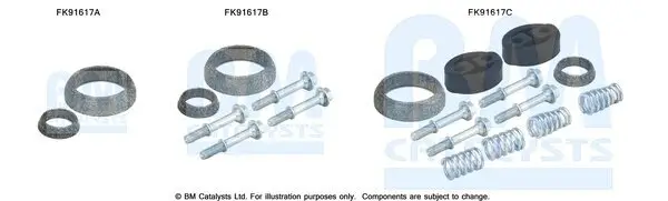 Montagesatz, Katalysator BM CATALYSTS FK91617