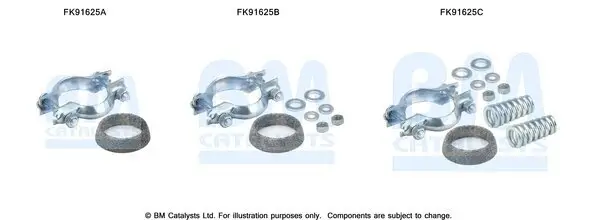 Montagesatz, Katalysator BM CATALYSTS FK91625