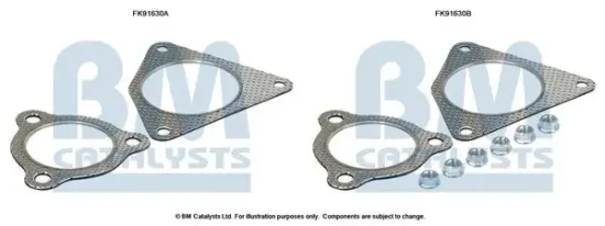 Montagesatz, Katalysator BM CATALYSTS FK91630 Bild Montagesatz, Katalysator BM CATALYSTS FK91630