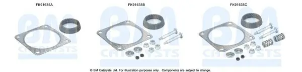 Montagesatz, Katalysator BM CATALYSTS FK91635