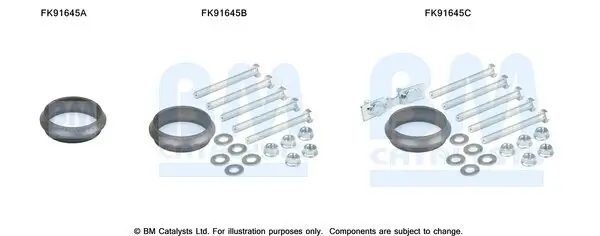 Montagesatz, Katalysator BM CATALYSTS FK91645