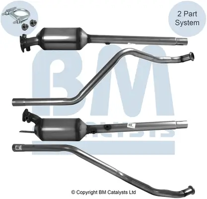 Ruß-/Partikelfilter, Abgasanlage BM CATALYSTS BM11014 Bild Ruß-/Partikelfilter, Abgasanlage BM CATALYSTS BM11014