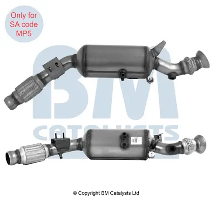 Ruß-/Partikelfilter, Abgasanlage BM CATALYSTS BM11461H Bild Ruß-/Partikelfilter, Abgasanlage BM CATALYSTS BM11461H