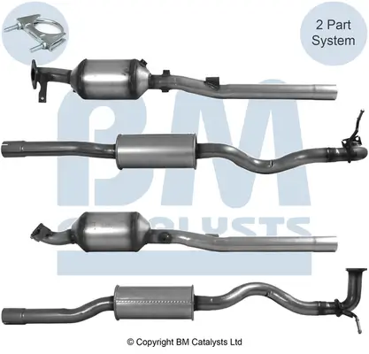 Ruß-/Partikelfilter, Abgasanlage BM CATALYSTS BM11694H Bild Ruß-/Partikelfilter, Abgasanlage BM CATALYSTS BM11694H