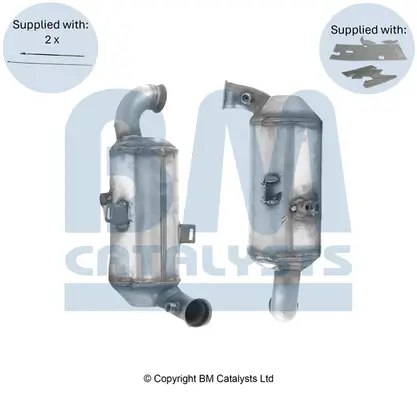 Ruß-/Partikelfilter, Abgasanlage BM CATALYSTS BM11785H Bild Ruß-/Partikelfilter, Abgasanlage BM CATALYSTS BM11785H