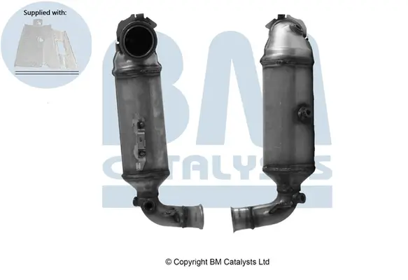 Ruß-/Partikelfilter, Abgasanlage BM CATALYSTS BM15015H