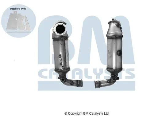 Ruß-/Partikelfilter, Abgasanlage BM CATALYSTS BM15079H
