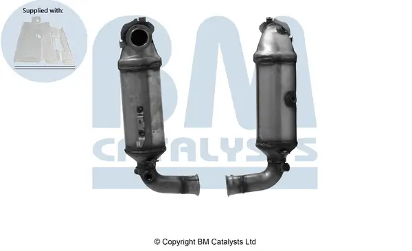 Ruß-/Partikelfilter, Abgasanlage BM CATALYSTS BM15172H