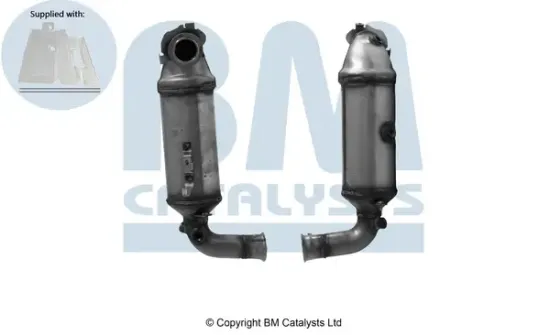 Ruß-/Partikelfilter, Abgasanlage BM CATALYSTS BM15172H Bild Ruß-/Partikelfilter, Abgasanlage BM CATALYSTS BM15172H