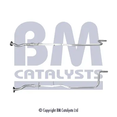 Abgasrohr hinten BM CATALYSTS BM50007