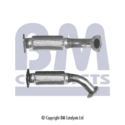 Abgasrohr mitte BM CATALYSTS BM50026