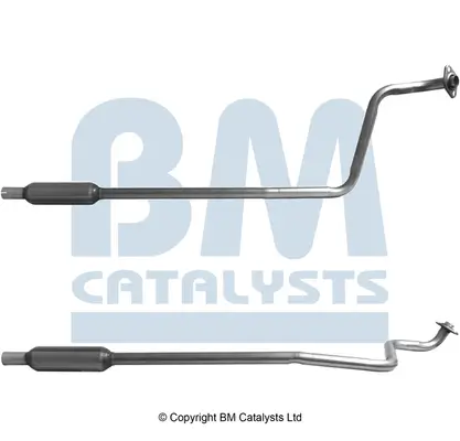 Abgasrohr mitte BM CATALYSTS BM50048