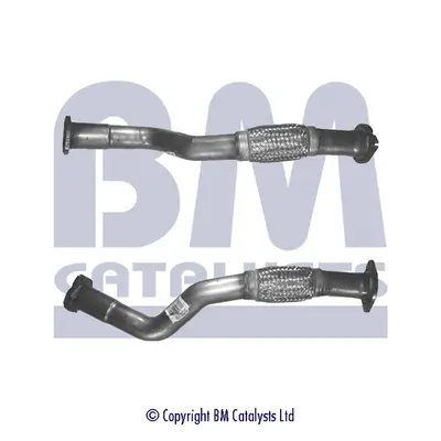 Abgasrohr mitte BM CATALYSTS BM50070