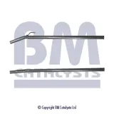 Abgasrohr Mitte BM CATALYSTS BM50091