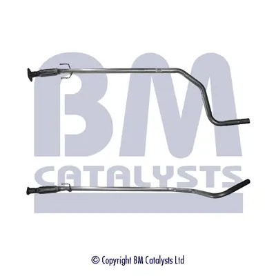 Abgasrohr Mitte BM CATALYSTS BM50101