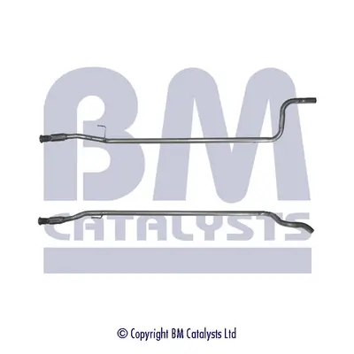 Abgasrohr mitte BM CATALYSTS BM50116