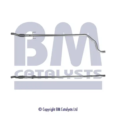 Abgasrohr mitte BM CATALYSTS BM50136