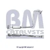 Abgasrohr mitte BM CATALYSTS BM50223