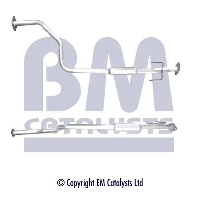 Abgasrohr mitte BM CATALYSTS BM50232