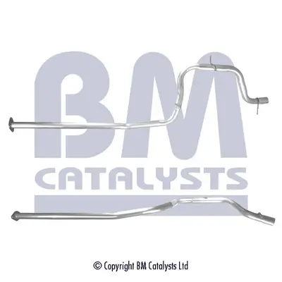 Abgasrohr mitte BM CATALYSTS BM50238