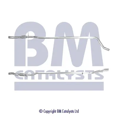 Abgasrohr mitte BM CATALYSTS BM50277