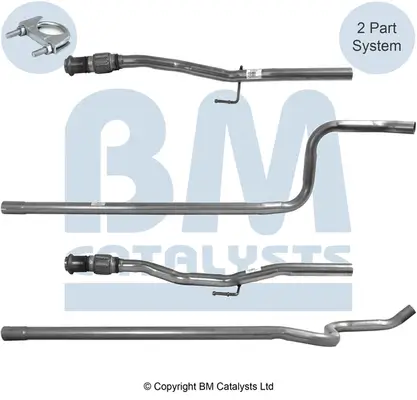 Abgasrohr Mitte BM CATALYSTS BM50326 Bild Abgasrohr Mitte BM CATALYSTS BM50326