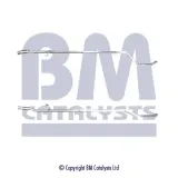 Abgasrohr mitte BM CATALYSTS BM50327