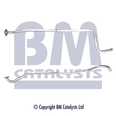 Abgasrohr mitte BM CATALYSTS BM50401
