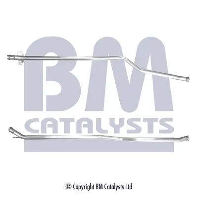 Abgasrohr hinten BM CATALYSTS BM50402
