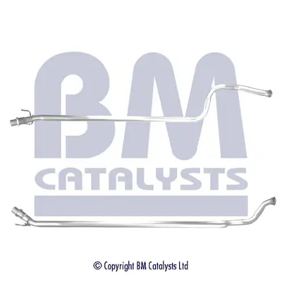 Abgasrohr hinten BM CATALYSTS BM50418