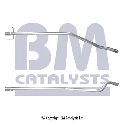 Abgasrohr hinten BM CATALYSTS BM50443