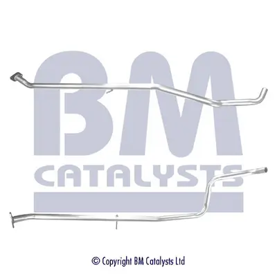 Abgasrohr hinten BM CATALYSTS BM50535