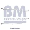 Abgasrohr hinten BM CATALYSTS BM50535