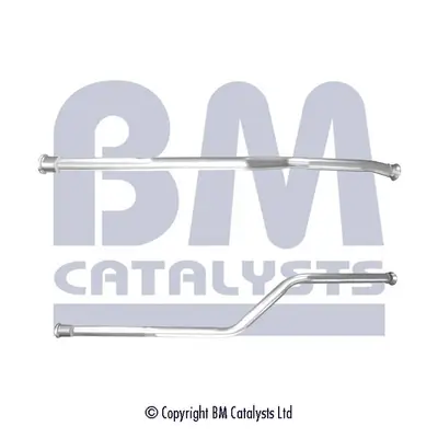 Abgasrohr mitte BM CATALYSTS BM50542