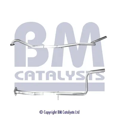 Abgasrohr Mitte BM CATALYSTS BM50597