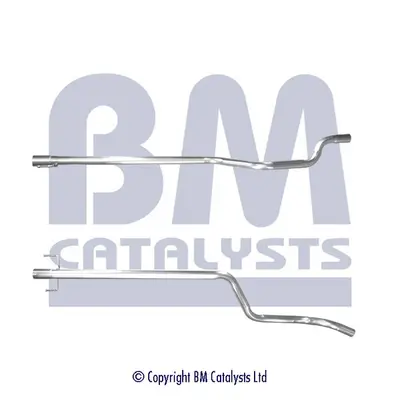 Abgasrohr mitte BM CATALYSTS BM50616